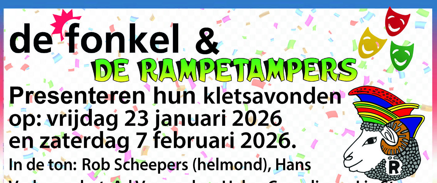2e kletsavond in de Fonkel met de Rampetampers