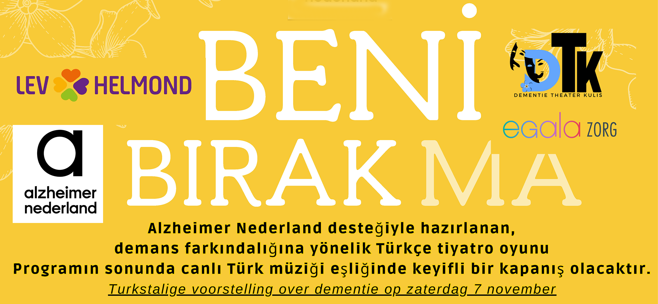 Turkstalige voorstelling over dementie